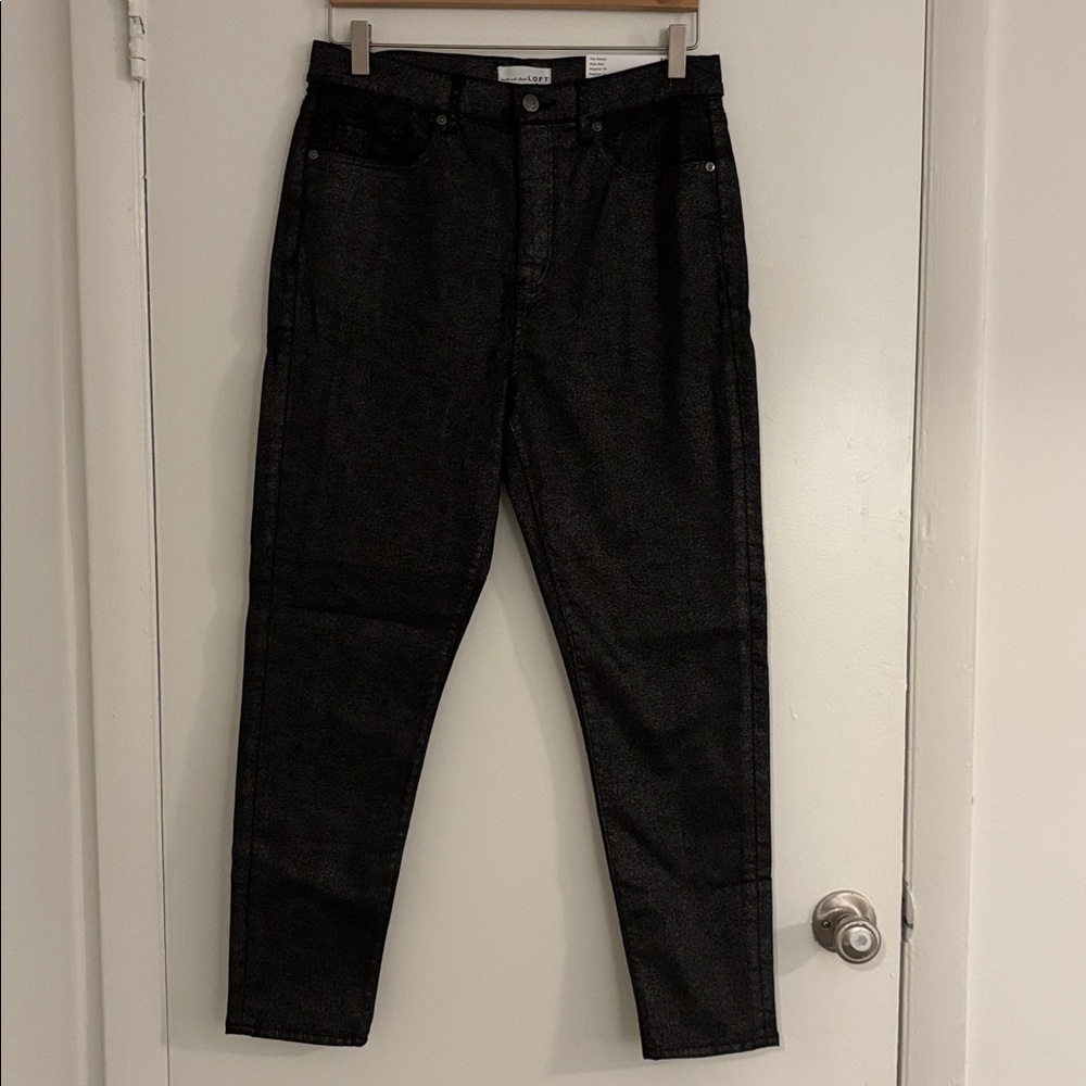 LOFT | HIGH RISE SKINNY - SHIMMER!! | 12